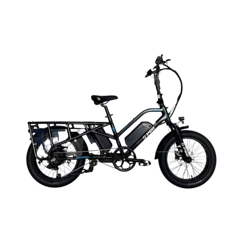 Bicicleta Eléctrica Rodado 20 Negra - Modelo Wagon - S-PRO Bicicleta Eléctrica Rodado 20 Negra - Modelo Wagon - S-PRO