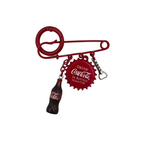 Llavero coca cola rojo