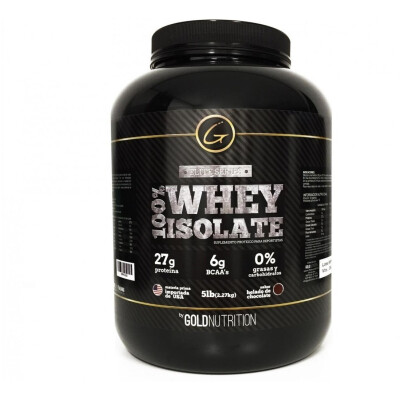 Whey Protein Isolate 100% Gold Nutrition Helado Chocolate 2,27 Kgs. Whey Protein Isolate 100% Gold Nutrition Helado Chocolate 2,27 Kgs.