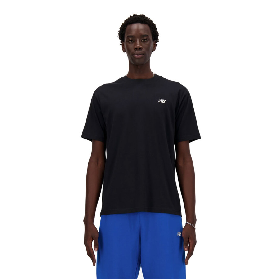 Remera de Hombre New Balance Small Logo Negro