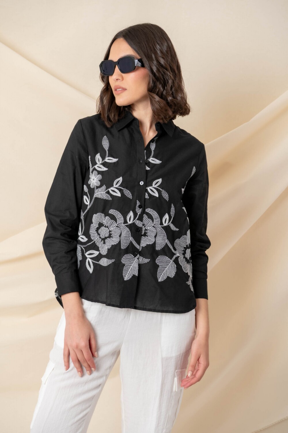 CAMISA SOPHIA Negro