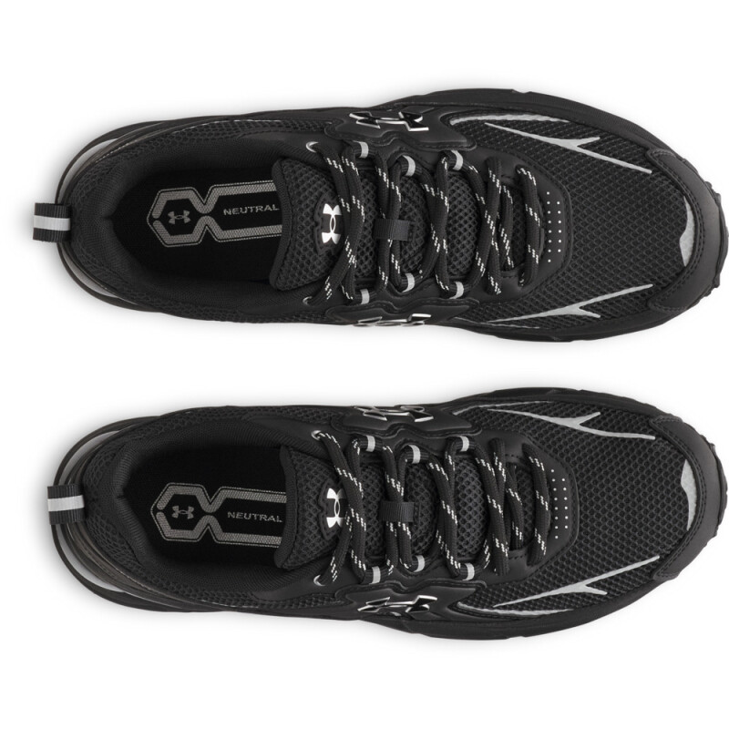 UA Apparition Tech-WHT BLK-001