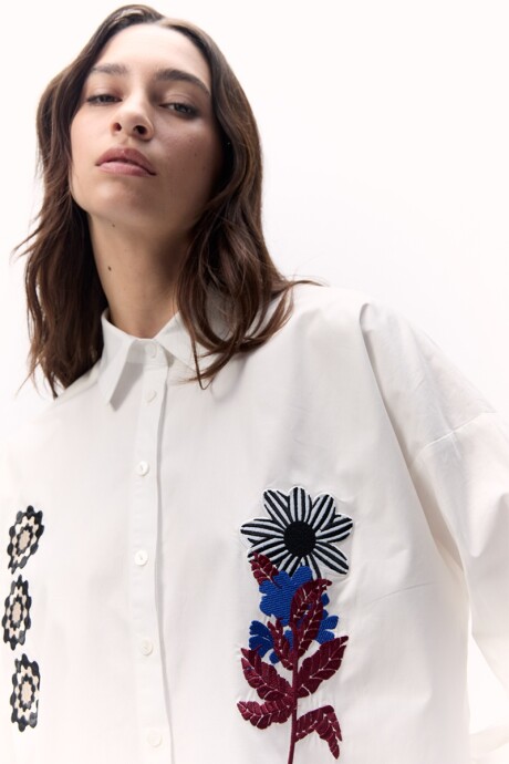 Camisa Margarita Blanco