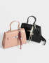City Cartera City Con Hebilla - Rosa Viejo