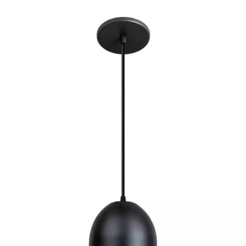 COLGANTE MADÁ E27 NEGRO Y DORADO 10CM. COLGANTE MADÁ E27 NEGRO Y DORADO 10CM.
