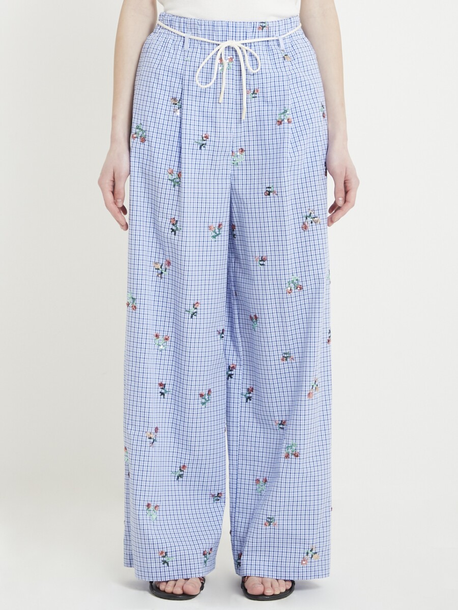 PANTALÓON CUADROS 