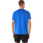 Spiral Logo Graphic Cotton Blend Tee - Hombre Illusion Blue