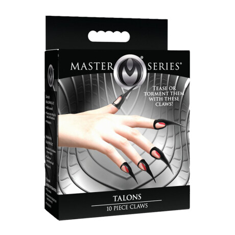 Master Series Talons 10 Piece Claws - Black Master Series Talons 10 Piece Claws - Black
