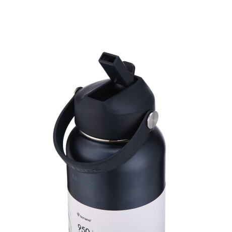 Botella Térmica Con Pico 950Ml. Azul Metalizado