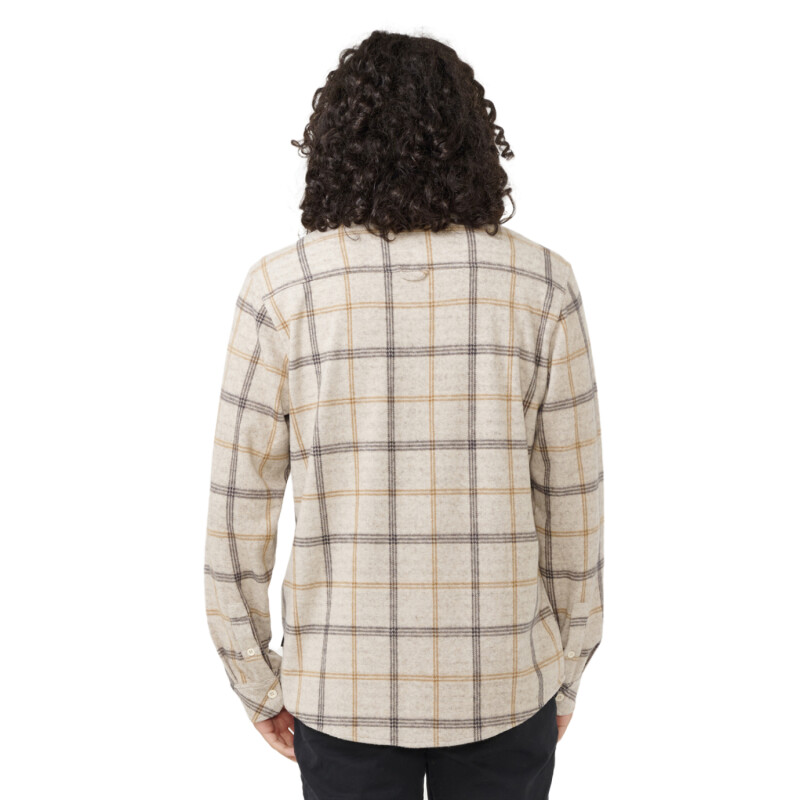 Camisa Rip Curl Grid - Beige Camisa Rip Curl Grid - Beige