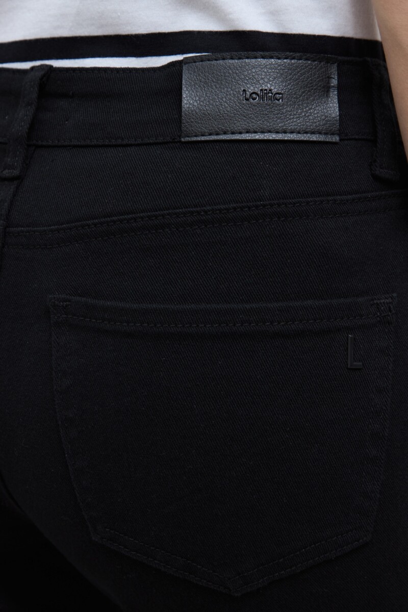 Pantalón recto Amy negro