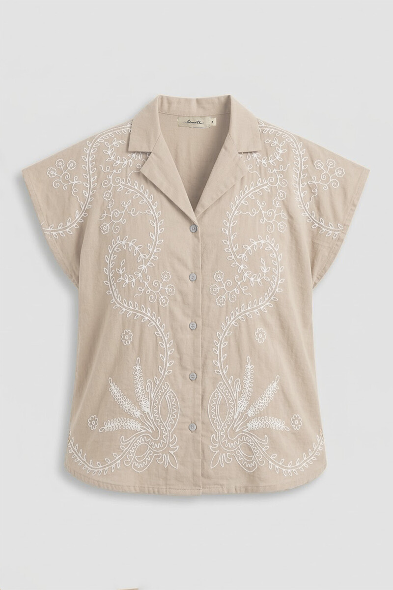 CAMISA FRANCISCA BEIGE