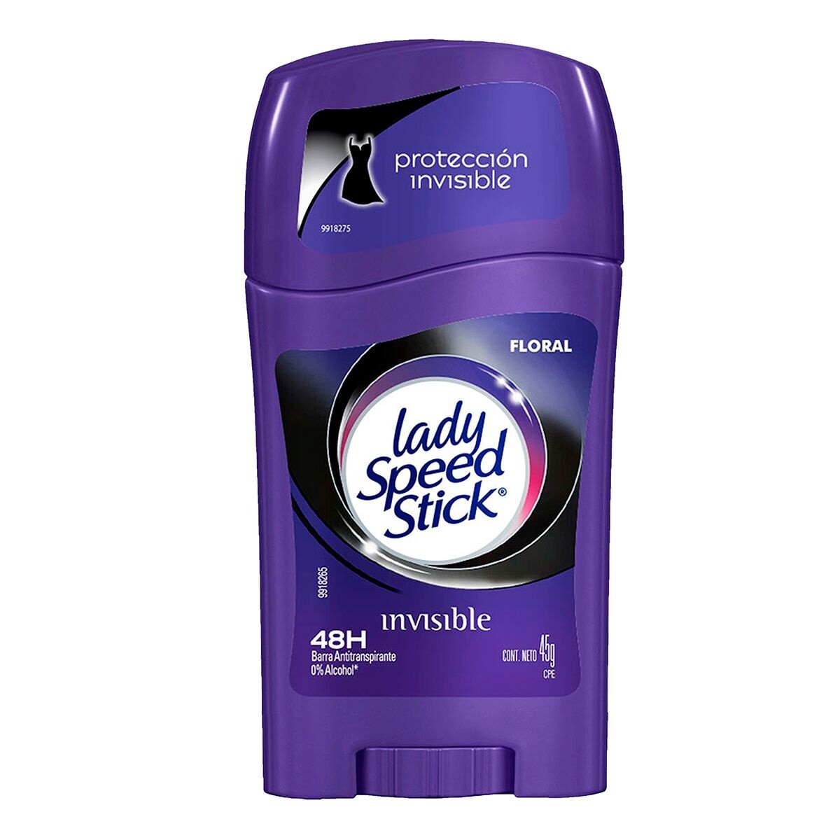 Desodorante En Barra Lady Speed Stick Invisible Floral 45grs 