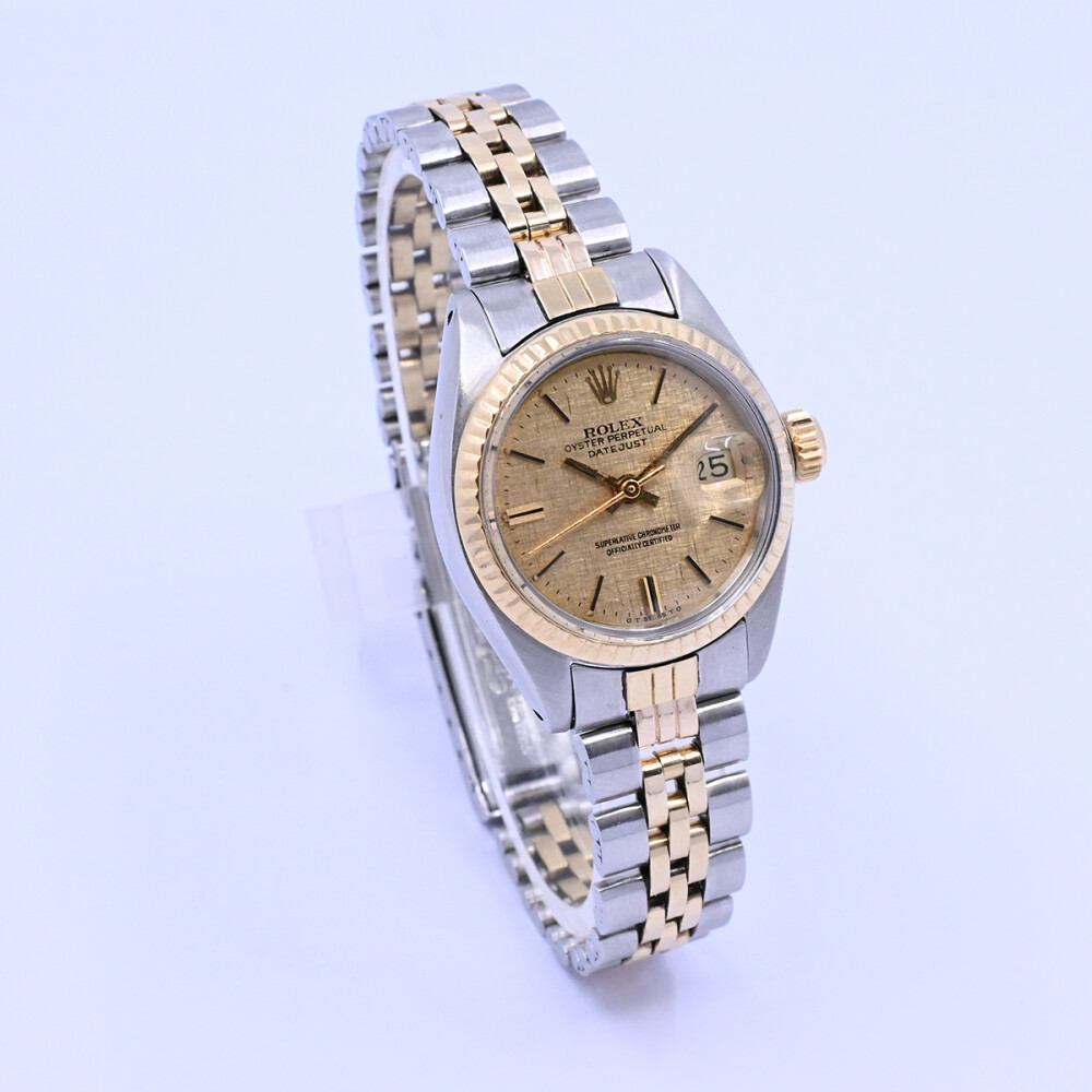 Rolex date dama 6917 acero y oro 26 mm año 1980 Rolex date dama 6917 acero y oro 26 mm año 1980