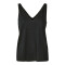 VMJOY LINNEN SL V-NECK TANK TOP GA JRS BLACK
