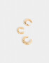 Bijou Cuff Set De Earcuffs - Dorado
