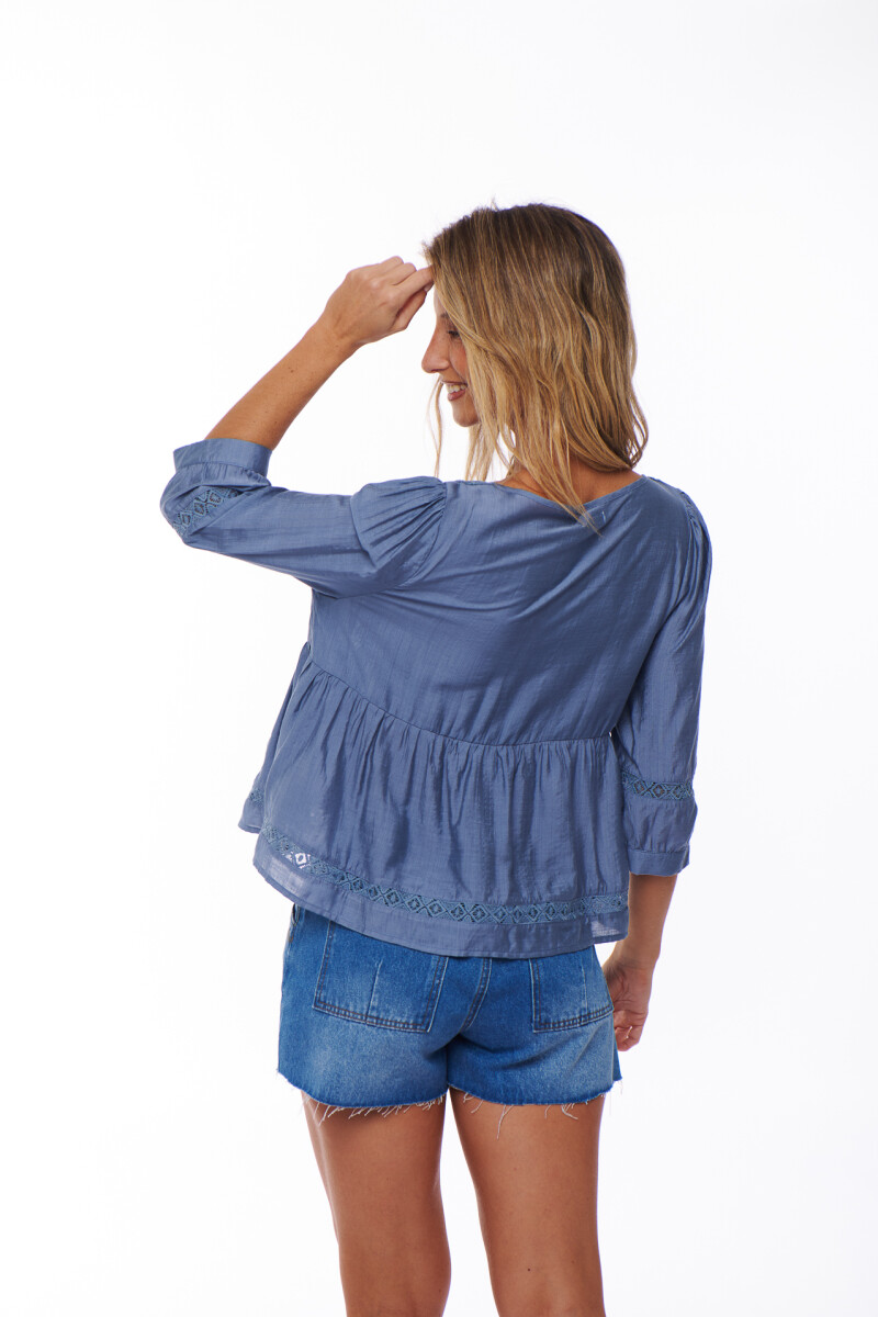 BLUSA MORGANA AZUL