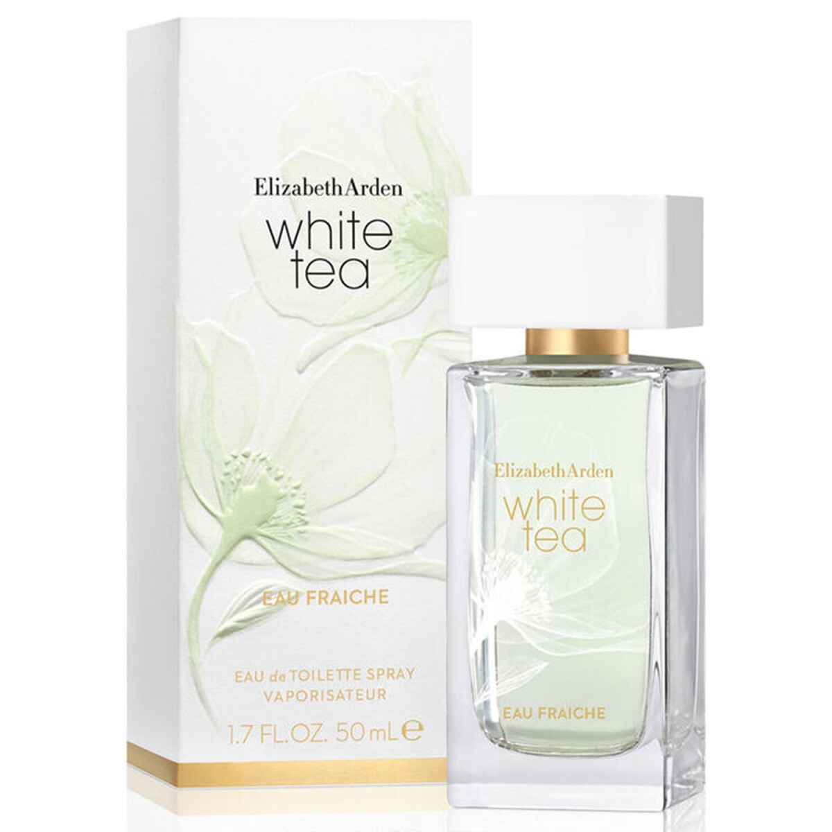 Perfume Elizabeth Arden White Tea Eau Fraiche EDT 50ml Original 