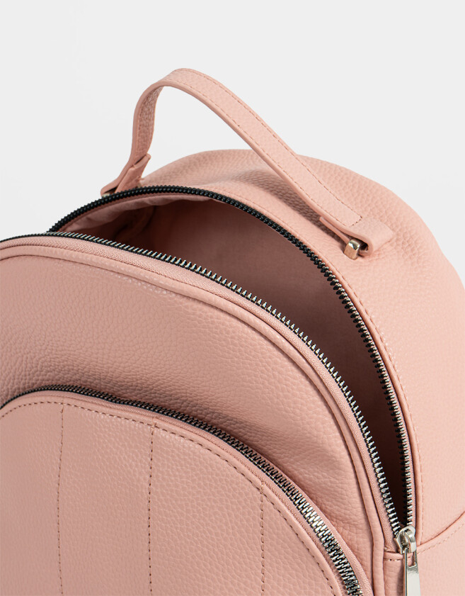Mochilas Urbanas Mochila Puffy Rosa - Rosa Viejo