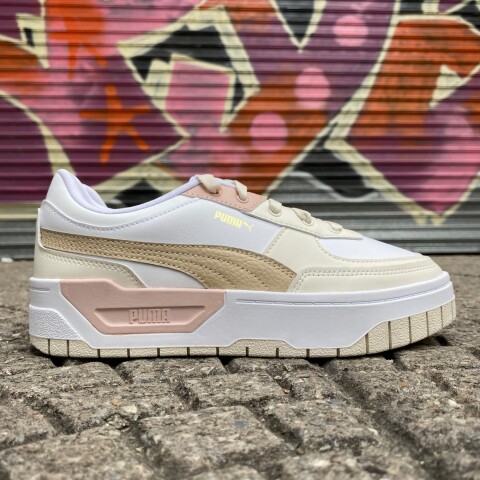 PUMA CALI DREAM LEATHER White/pink/beige