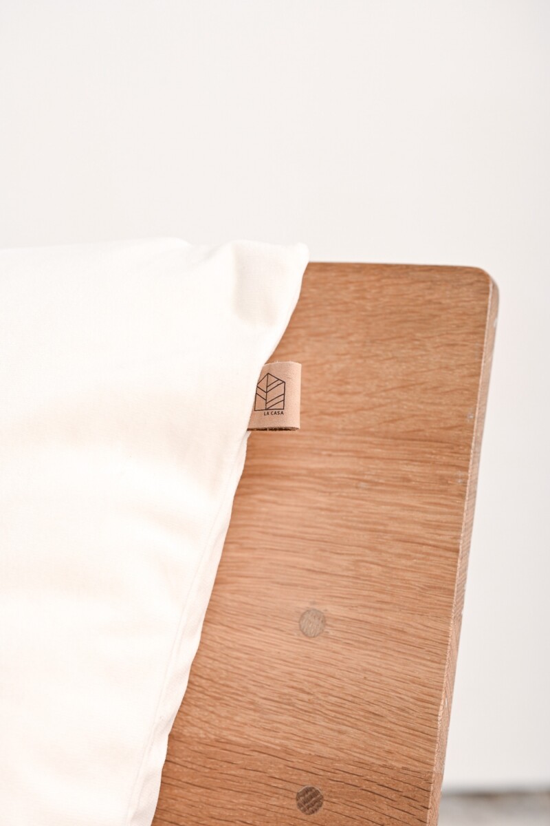 Almohadón Velvet Cuadrado Nácar