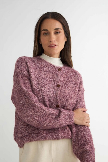CARDIGAN YACA ROSADO