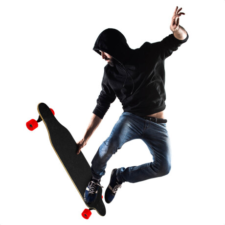 Longboard Profesional 9capas Maple Canadiense Skate 2