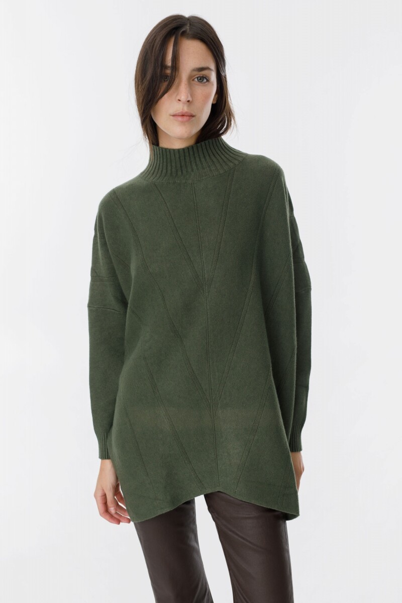 Sweater Luna Verde Militar