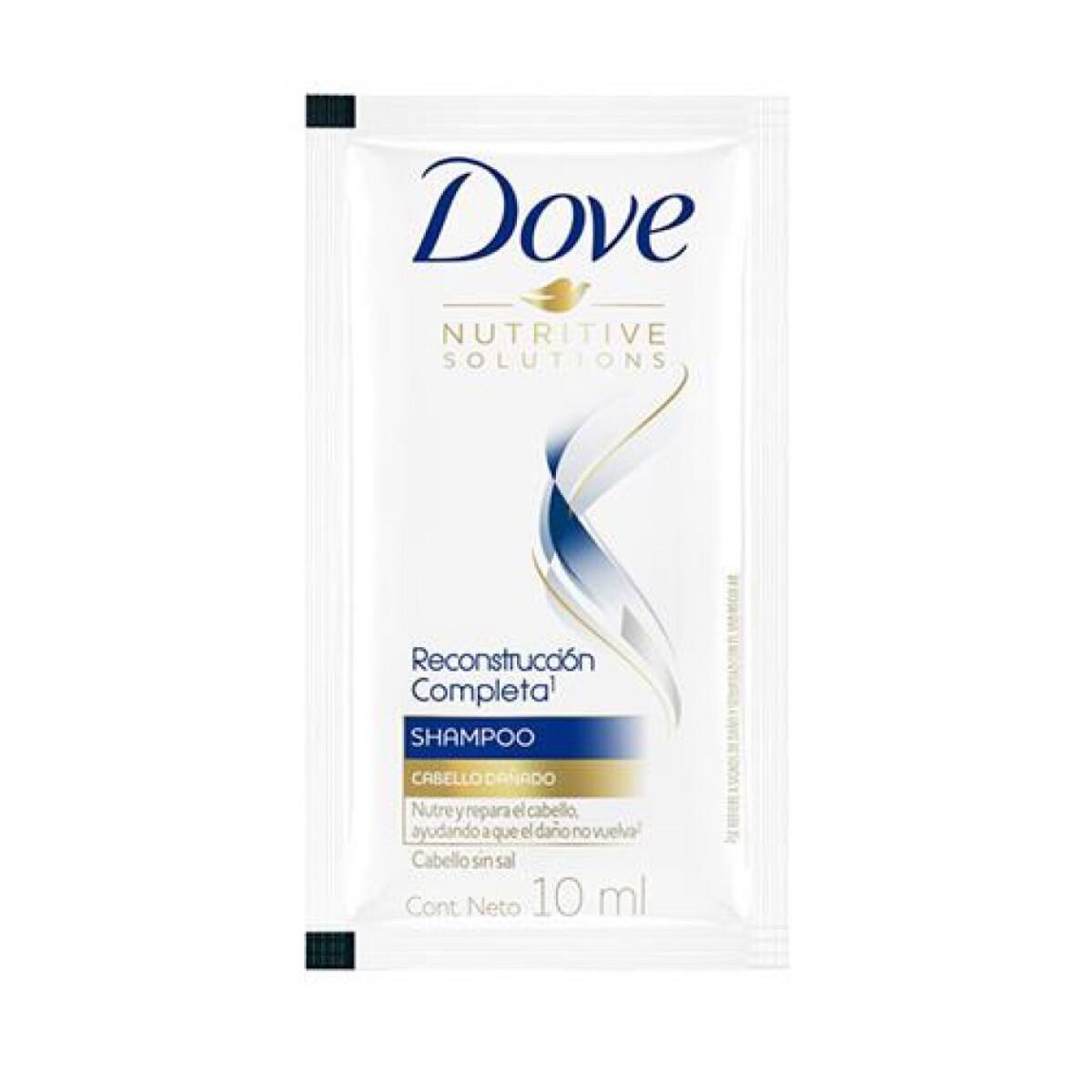 Shampoo Reconstrucción Completa Sachet 10 ml – Dove 