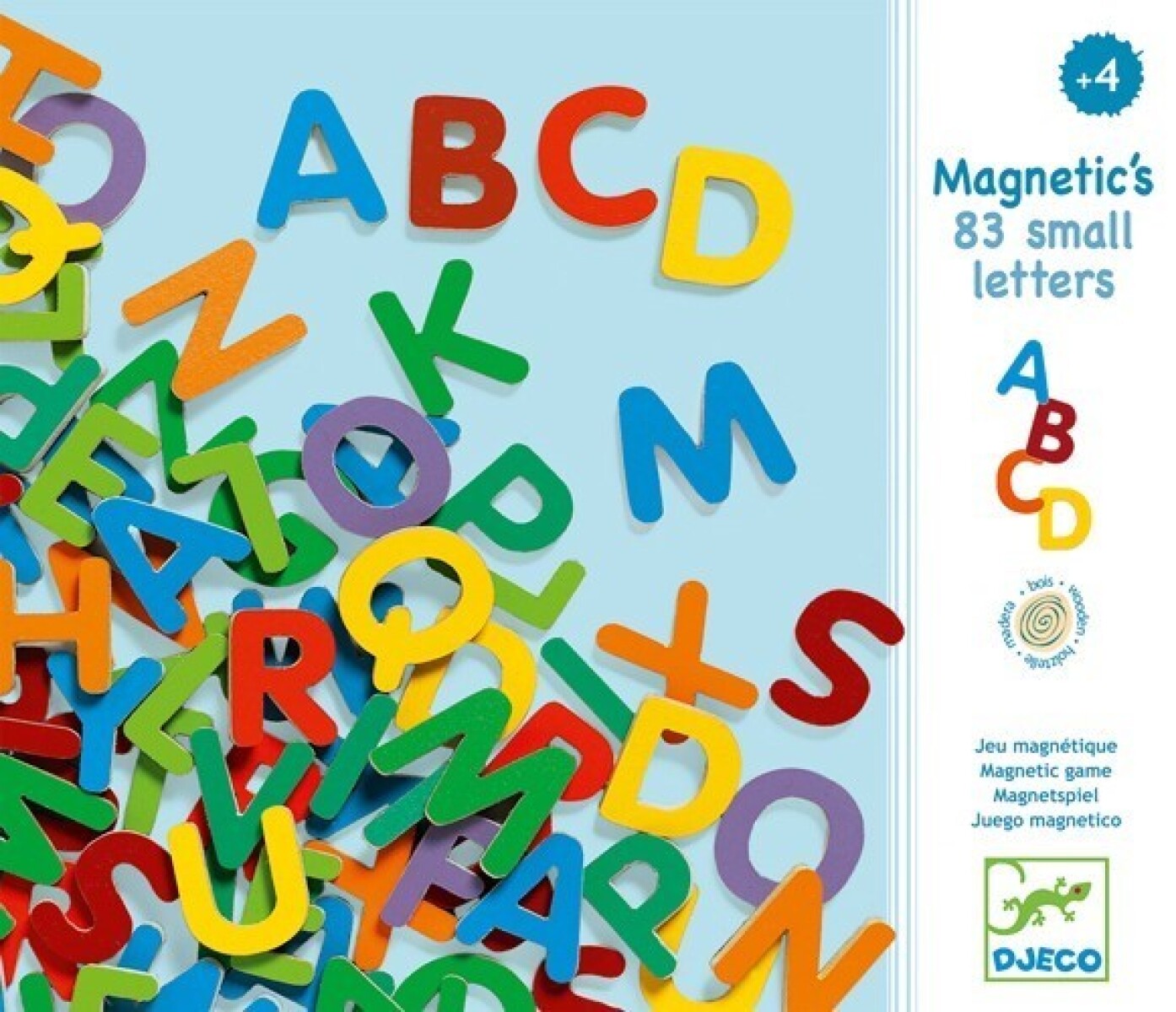 LETRAS DJECO 03101 MAGNETIC - U 