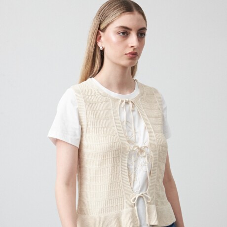 CHALECO TRIANA Crudo