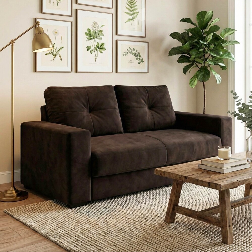 Sillón 3 Cuerpos Madrid Marrón