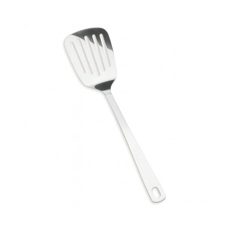 Espátula inox. Monoblock perforada Espátula inox. Monoblock perforada