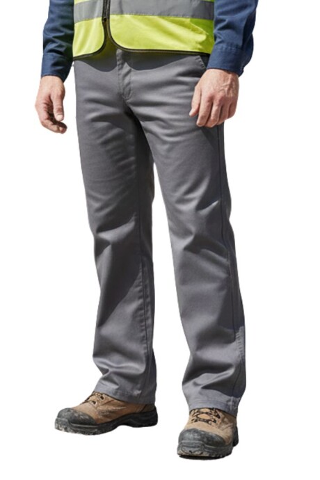 Pantalón gabardina de trabajo Gris carbón