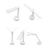 Lámpara LED blanca luz regulable cálida y fría carga USB Lámpara Led Blanca Luz Regulable Cálida Y Fría Carga Usb