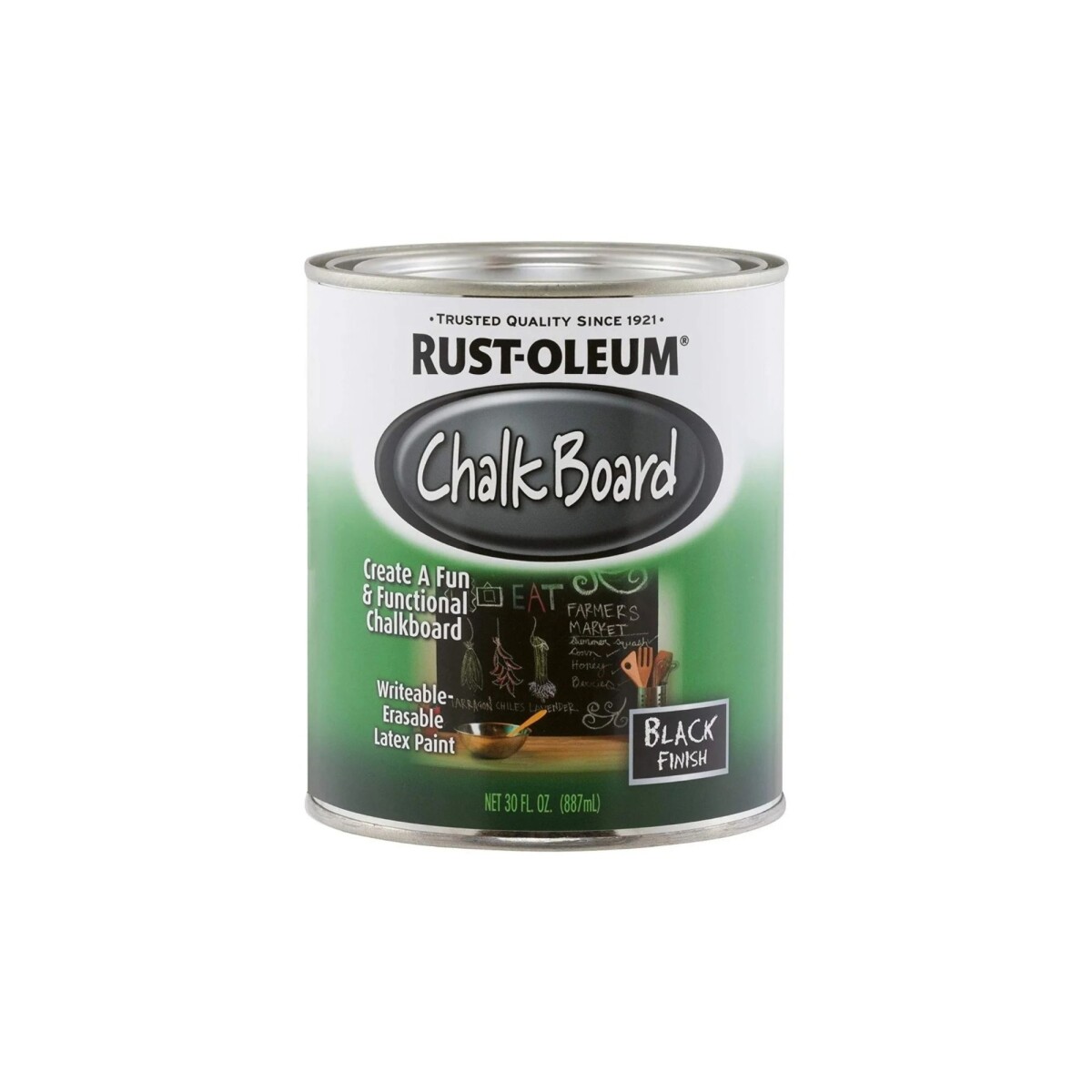 Pintura para Pizarrón Rust-Oleum Negra 887ml 