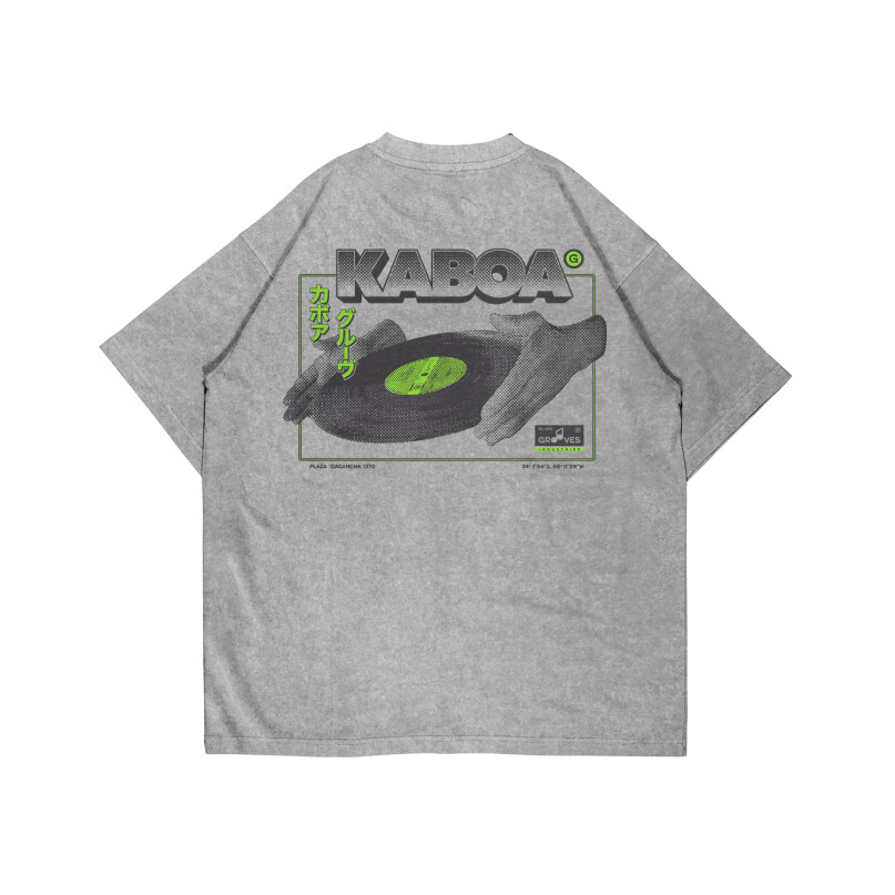 REMERA OVERSIZE - KABOA GROOVES REMERA OVERSIZE - KABOA GROOVES