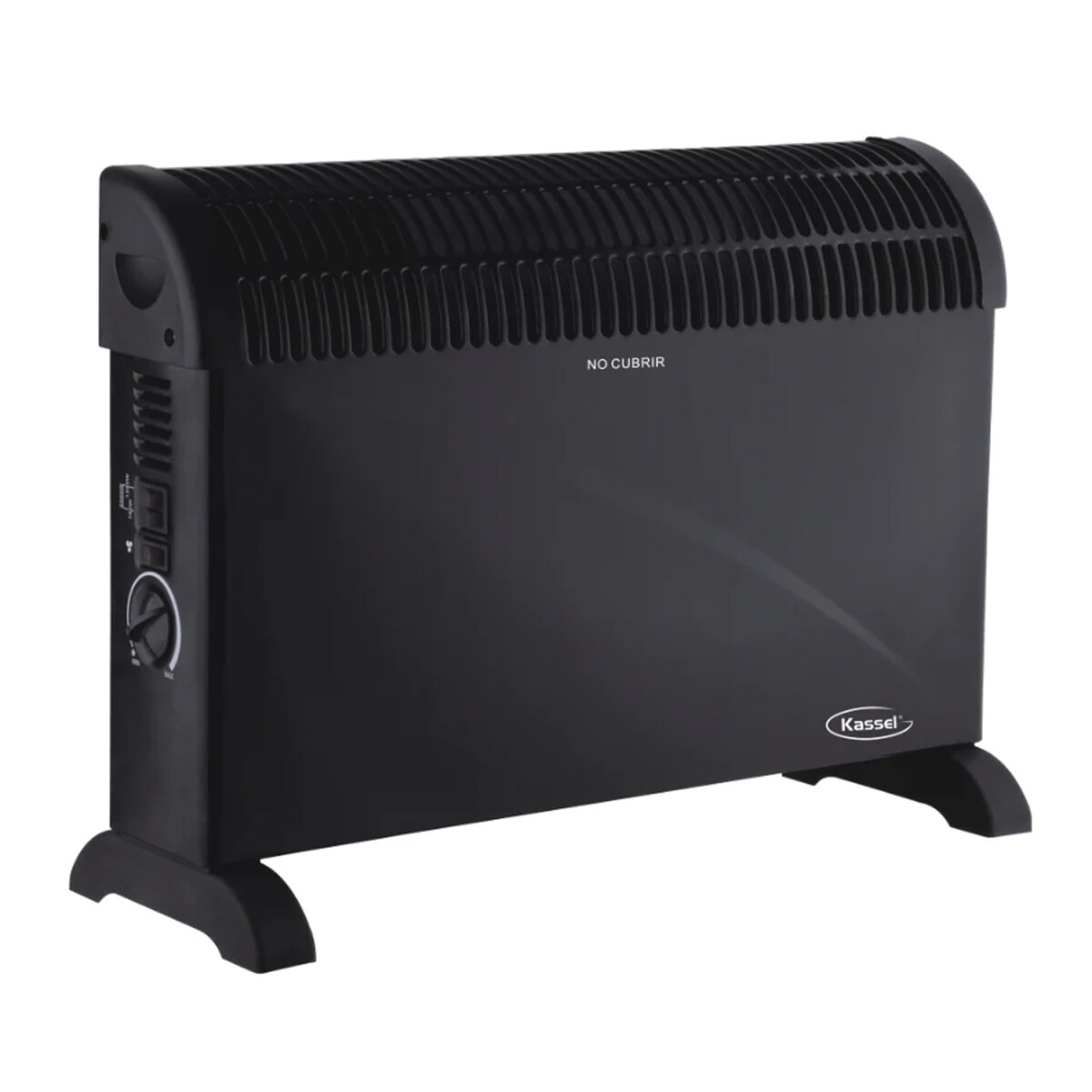 Convector Turbo Ks-con2101t 2000w - CONVECTOR TURBO KASSEL NEGRO KS-CON2101T 