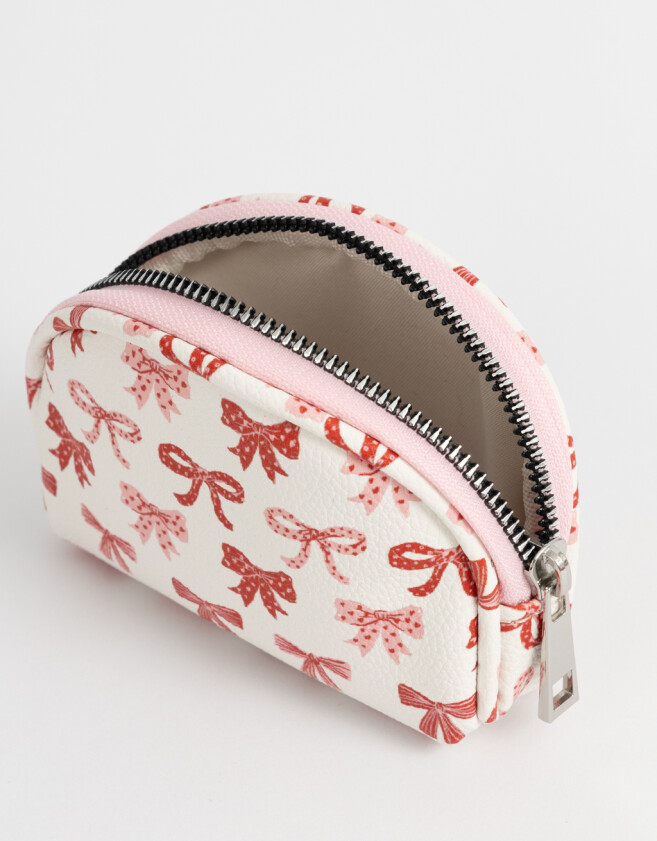 Monederos Romántico Monedero Moñitos - Estampado Flores