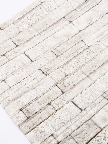 ADHESIVO 3D LADRILLO PIEDRA BEIGE