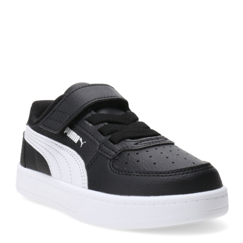 Championes Infantiles Puma Caven 2.0 Block Negro - Blanco