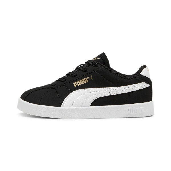 Championes PUMA Club II PS Niños 398887 01 Negro-blanco