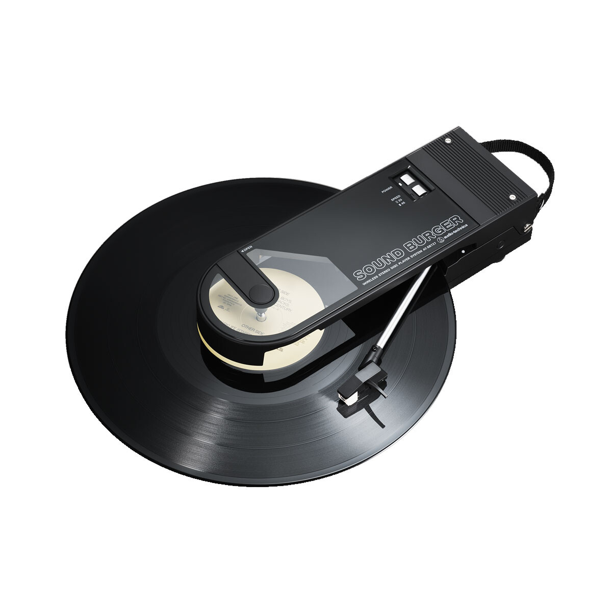 BANDEJA DE VINILO AUDIO TECHNICA ATSB727 NEGRO 
