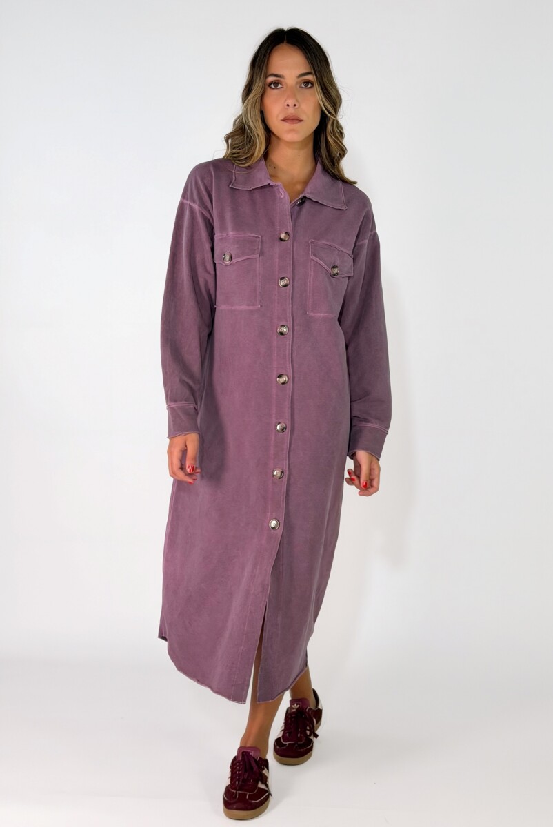 VESTIDO ALENYA - PURPURA 