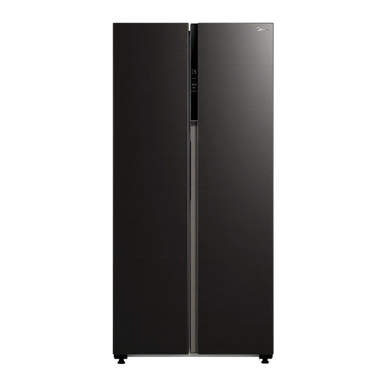 Heladera Con Freezer Inverter Midea Mdrs619gfr28 Color Negro Con Capacidad De 482l 