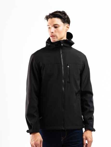 Campera Neopreno con Capucha Negro