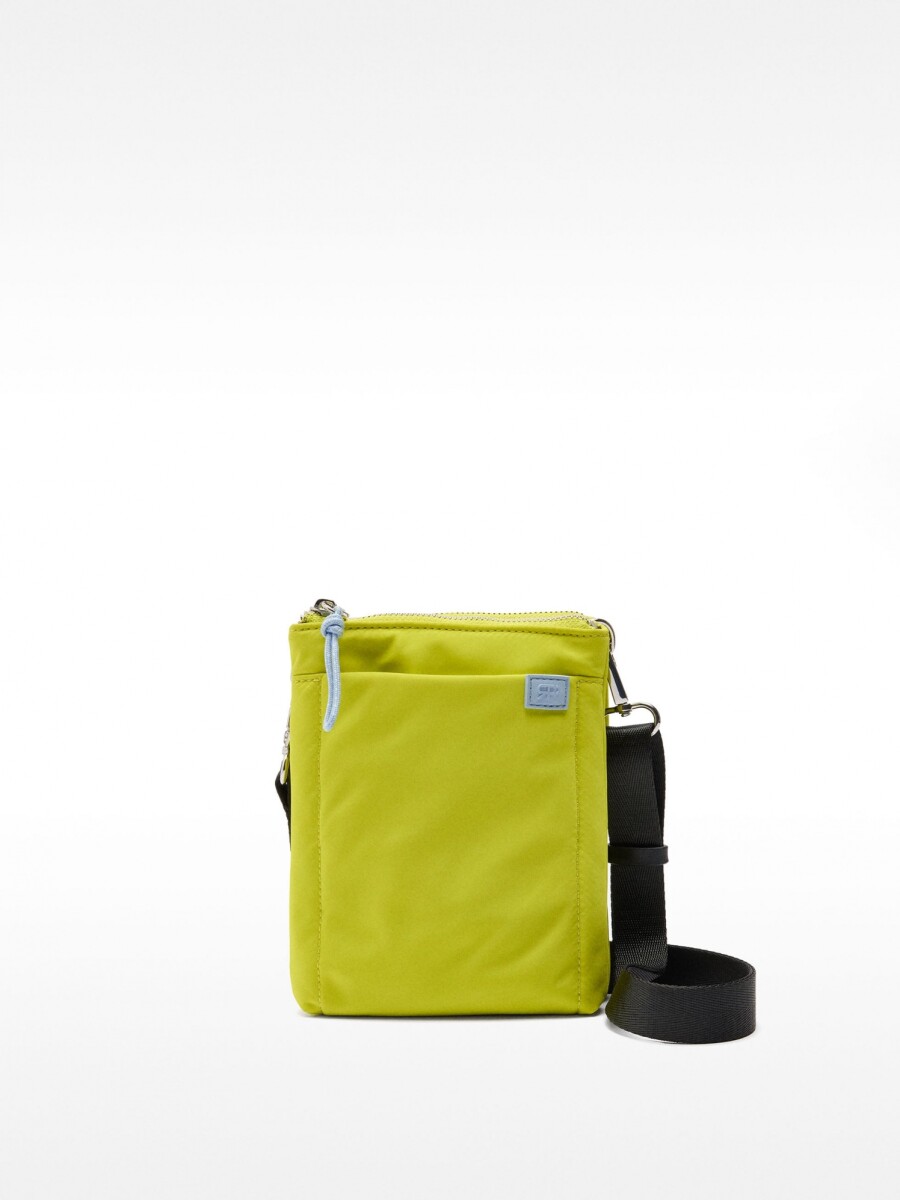 Bolso Bandolera Doble De Nylon lima