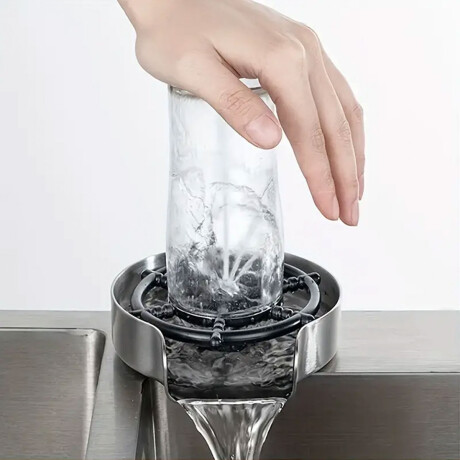 ENJUAGADOR DE VASO PARA PILETA COCINA EN BRUSHED NICKEL 000