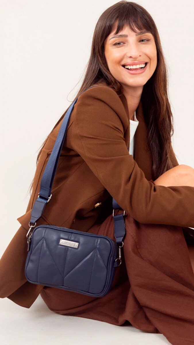 BANDOLERA MORRAL SARITA - AZUL NOCHE 