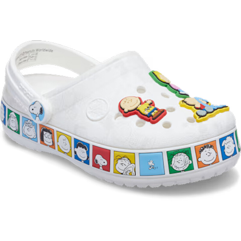 Crocband™ Clog Peanuts Blanco